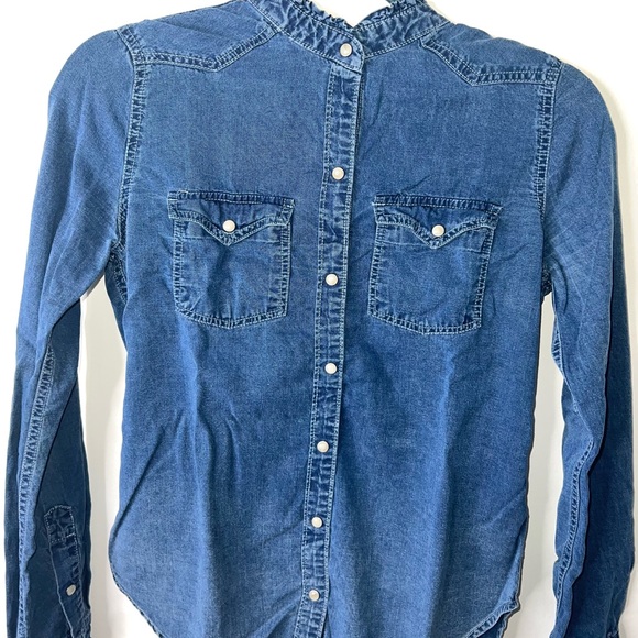ABERCROMBIE & FITCH DENIM SHIRT D1 - Picture 4 of 6